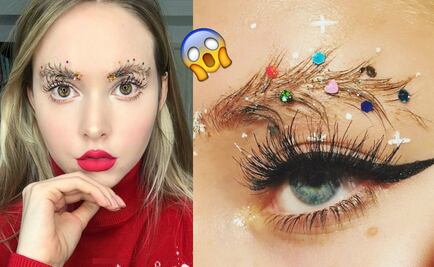 Ceja de árbol de navidad: la nueva tendencia que usarás en tu cena navideña