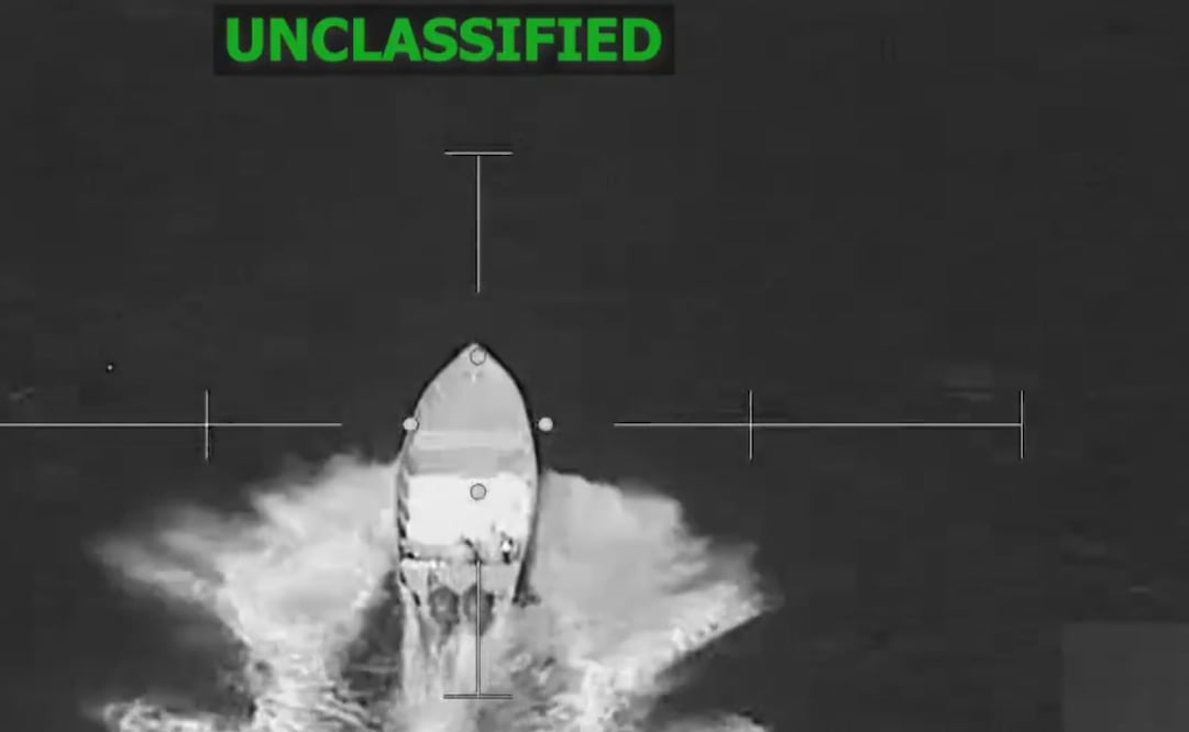 EU nuevamente ataca una supuesta narcolancha. (18/12/25) Foto: Captura de video