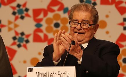 "Familia pidió trasladar a Miguel León-Portilla a Nutrición"