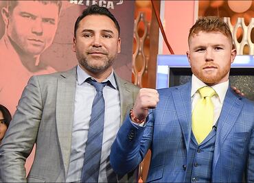 'Canelo' no quiere pelear con Golovkin; se enoja con De La Hoya