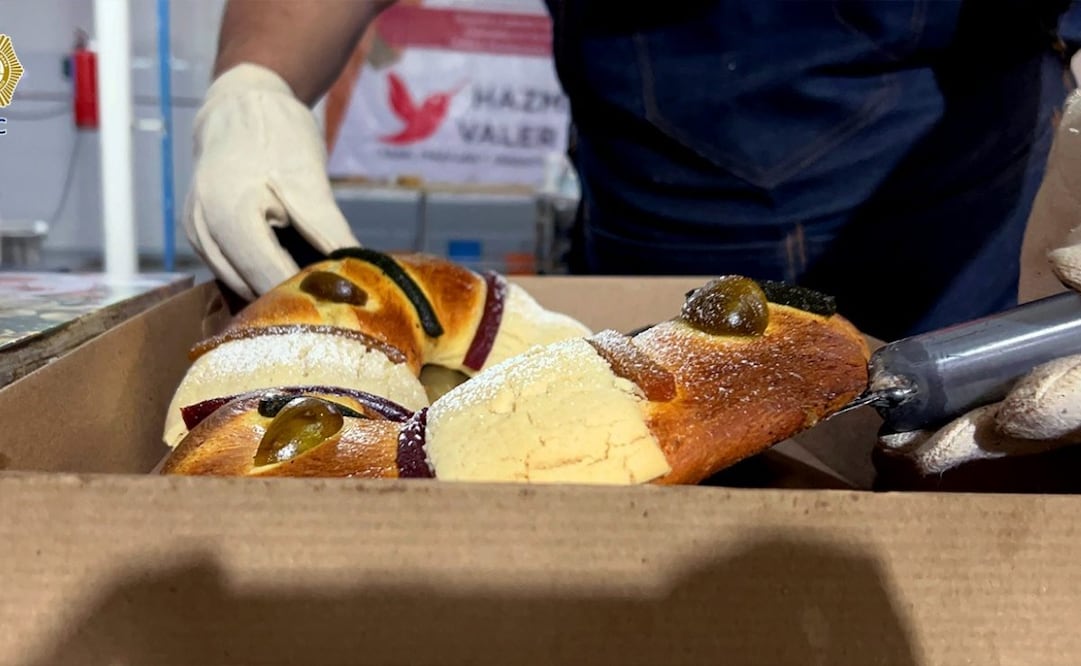 Más de 80 reclusos realizan roscas de reyes (28/12/2025). Foto: Especial