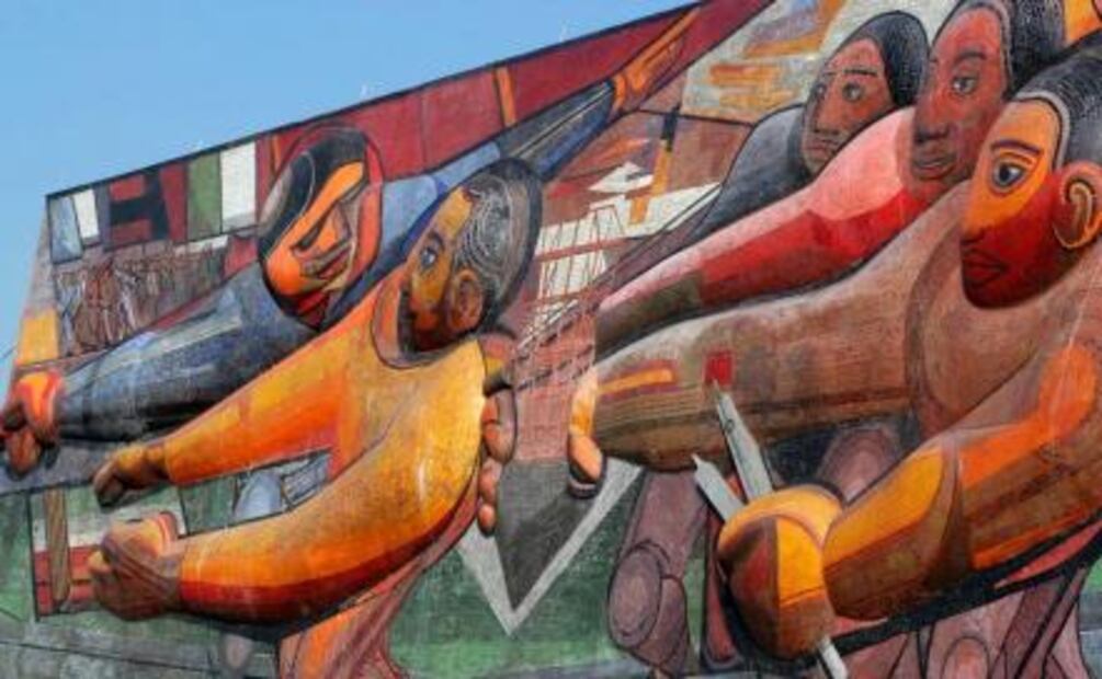 Siqueiros, artista combativo que fue encarcelado en Lecumberri