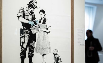 Desean otro truco de Banksy en próximas subastas