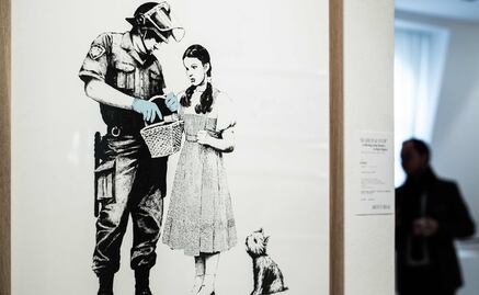 Desean otro truco de Banksy en próximas subastas