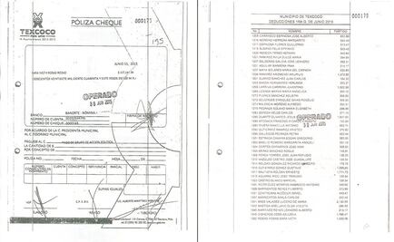 Delfina cobró cada quincena el diezmo a empleados en Texcoco