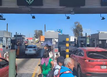 Vecinos de Tultitlán liberan la caseta México-Querétaro; la bloquearon porque nombraron 4T a su colonia