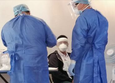 Aplican pruebas de Covid-19 a funcionarios de Los Reyes La Paz