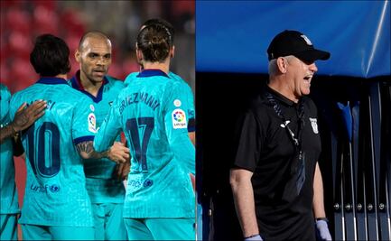 En el Barcelona admiran a Javier Aguirre