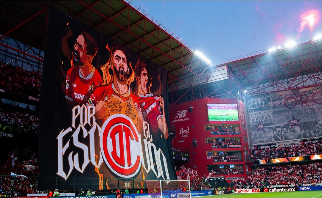 El estadio Nemesio Díez vibrará con la Final entre Toluca y América. FOTO: IMAGO7