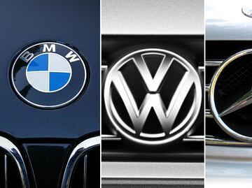 Acusan a BMW, Volkswagen y Daimler de coludirse para limitar tecnología de emisiones