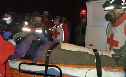 Tras 12 horas de búsqueda, rescatan a alpinistas en zona boscosa del Iztaccíhuatl