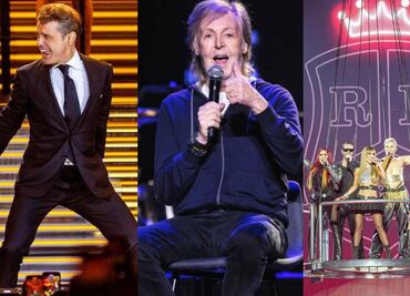 Maratón de conciertos en noviembre; desde Luis Miguel hasta Paul McCartney