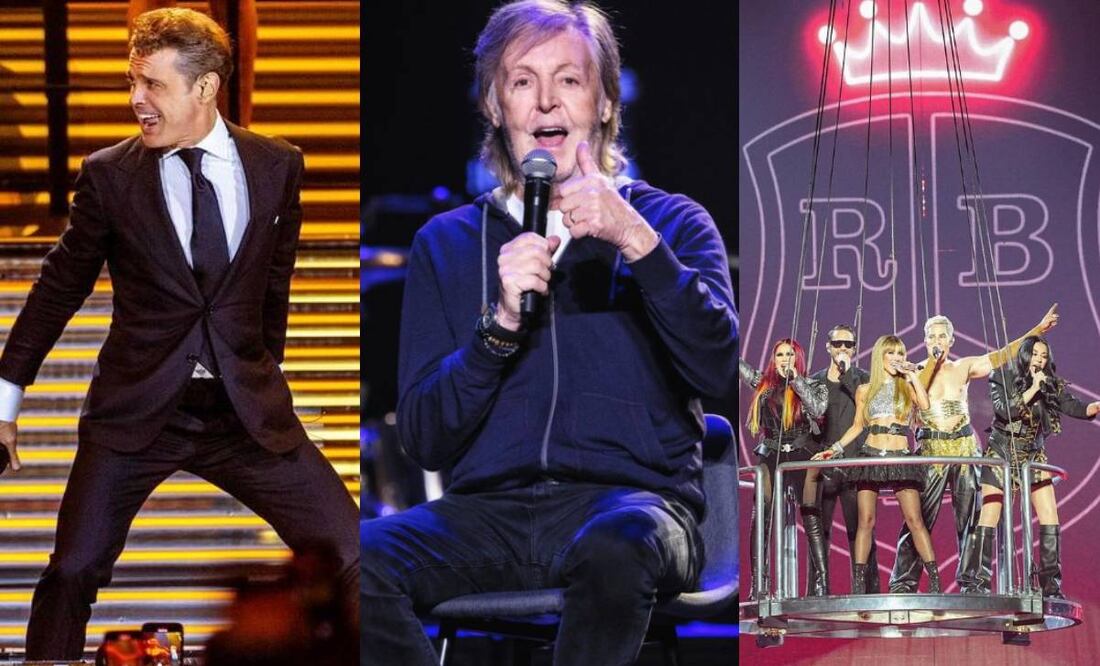Grandes estrellas se presentarán en diferentes escenarios de la CDMX. Foto: Instagram