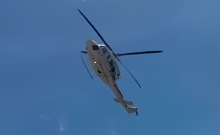 Aterriza de emergencia helicóptero en el que viajaba el gobernador de Chiapas; cruce de aves y poca visibilidad, las causas