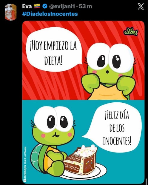 Los mejores memes del Día de los Inocentes. Foto: Captura de pantalla