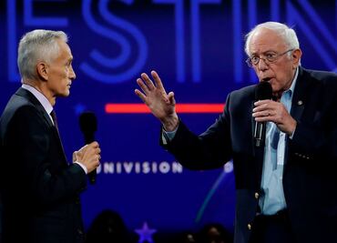 “Evo Morales hizo un buen trabajo en Bolivia”, dice Bernie Sanders a Jorge Ramos