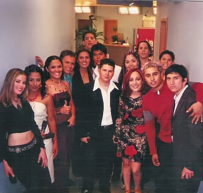 Participantes de la primera generación de "La Academia".
Foto: Instagram