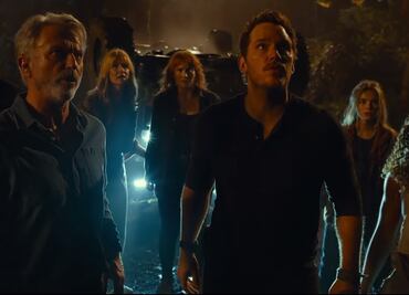 La saga de Jurassic Park se reencuentra en el tráiler de "Jurassic World: Dominion"