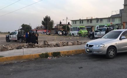 Reportan un muerto en balacera en base de camiones de Ecatepec 