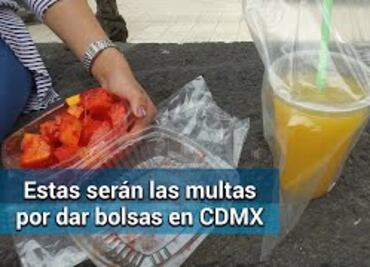 Multas de hasta $168 mil por dar bolsas de plástico