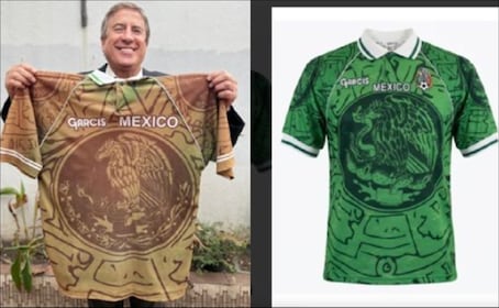 La historia de la camiseta "prohibida" de la Selección Mexicana 
