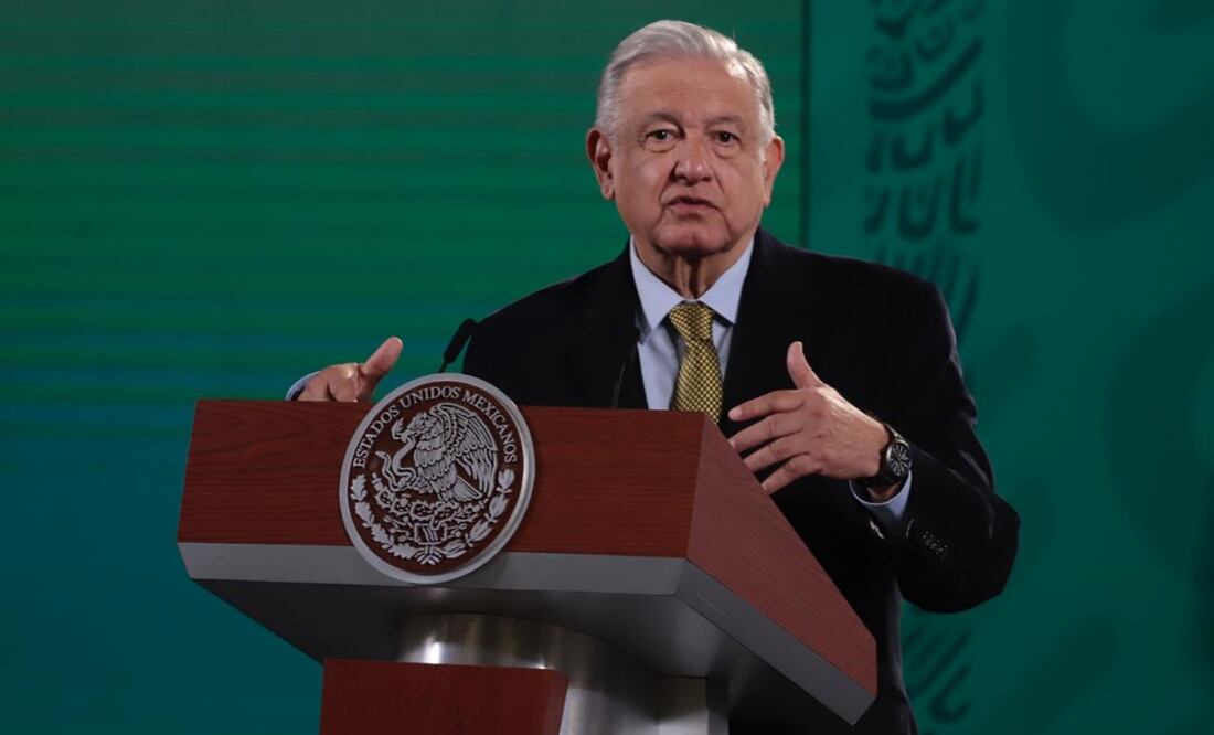 "Ya todo el mundo acepta que vamos a crecer este año 6%", declaró López Obrador. Foto: Berenice Fregoso / EL UNIVERSAL