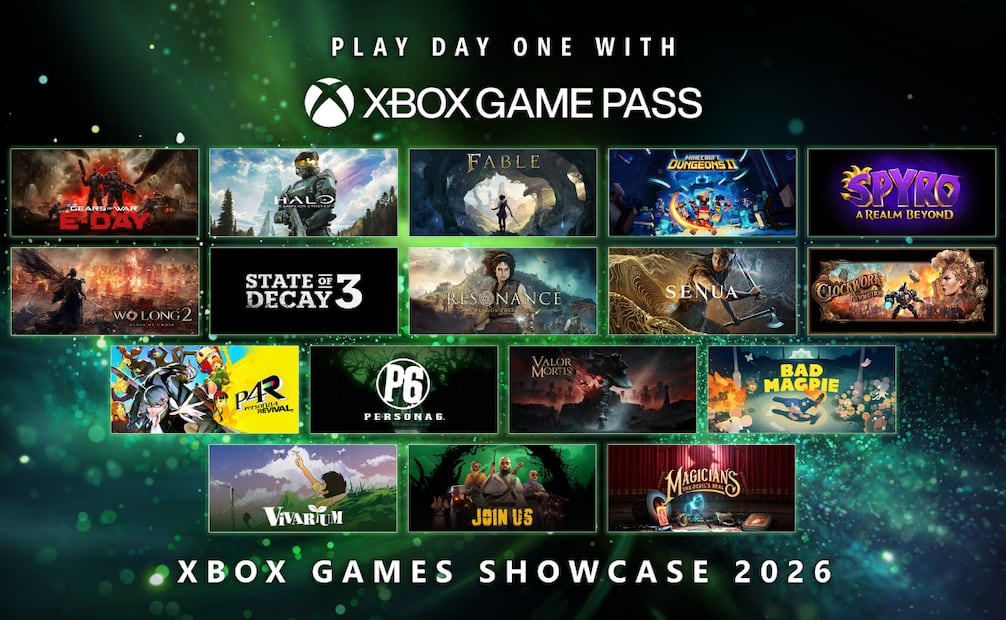 Conoce la cartelera oficial de próximos lanzamientos. Foto: X @XBOX