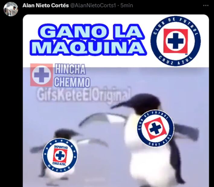 Los mejores memes de la victoria de Cruz Azul