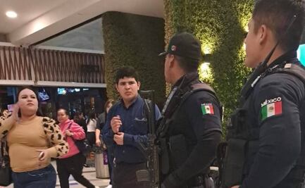 Amenaza de bomba obliga a desalojar plaza comercial de Culiacán
