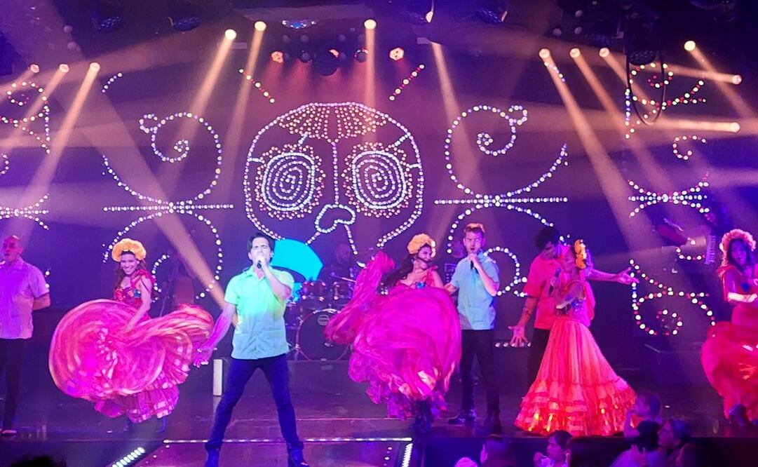 Disney Myst se presenta en el Foro Totalplay. Foto: Sughey Baños