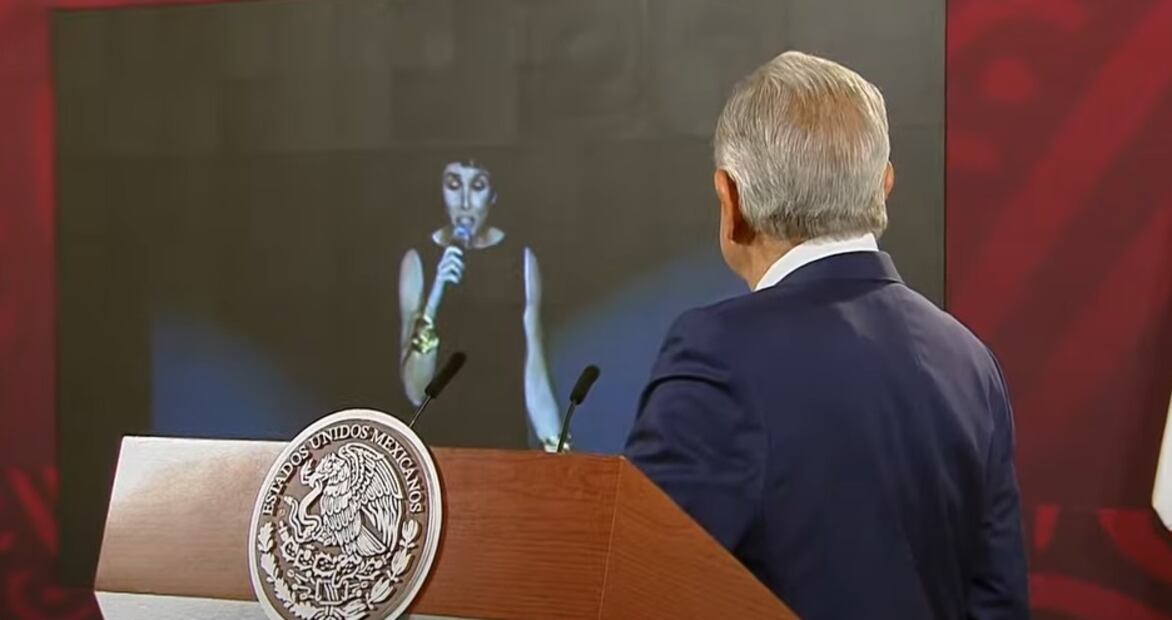 En la mañanera suena “Yo también nací en el 53”, de Ana Belén