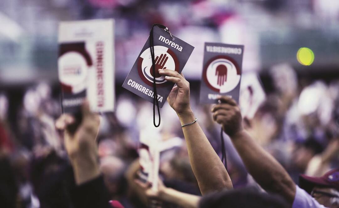 Morena renovará su Congreso Nacional este fin de semana; es el máximo órgano del partido. Foto: Archivo/EL UNIVERSAL.