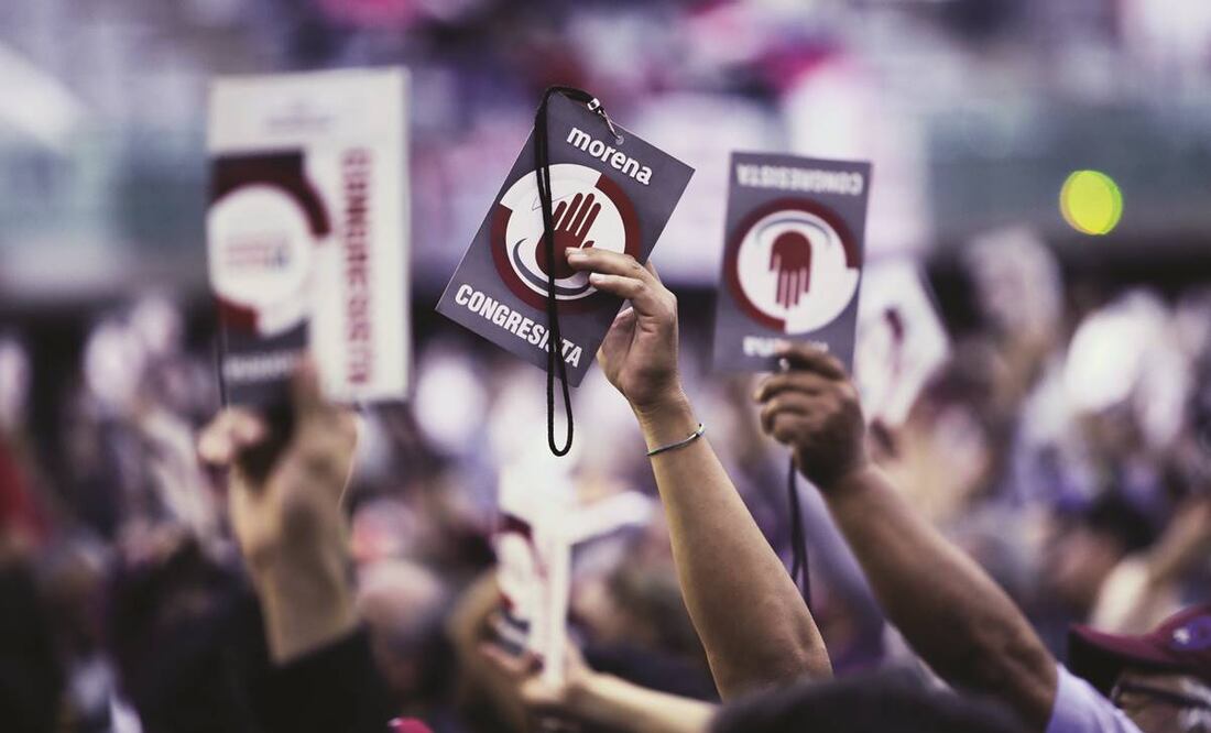 Morena renovará su Congreso Nacional este fin de semana; es el máximo órgano del partido. Foto: Archivo/EL UNIVERSAL.