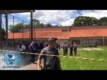 Tiroteo en escuela deja al menos ocho muertos en Sao Paulo