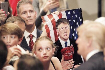 Donald Trump gastará millones en anuncios