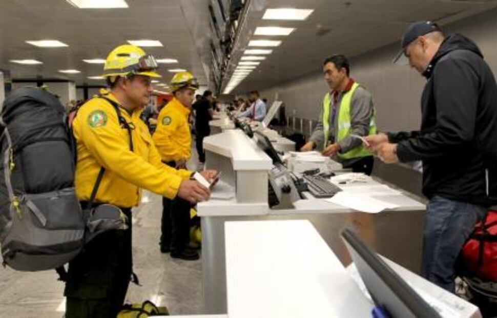 Mexicanos viajan a Canadá para apoyar en combate de incendios forestales