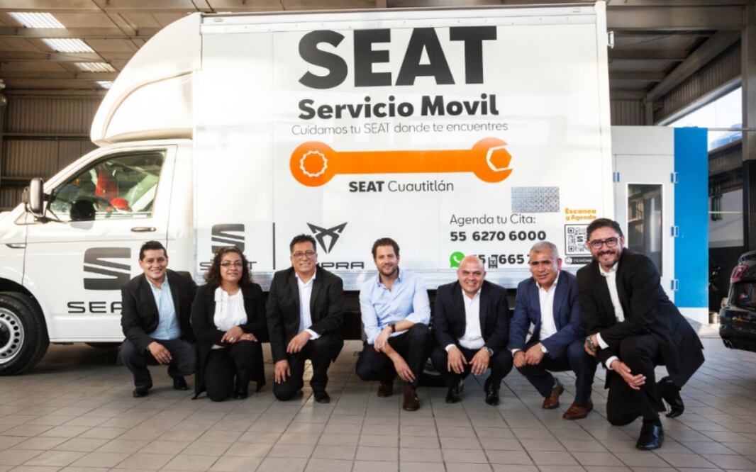SEAT y Murcia Motors lanzan Taller de Servicio Móvil