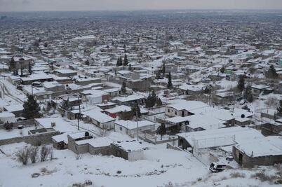 Tormenta invernal causa nevadas en 15 municipios de Chihuahua