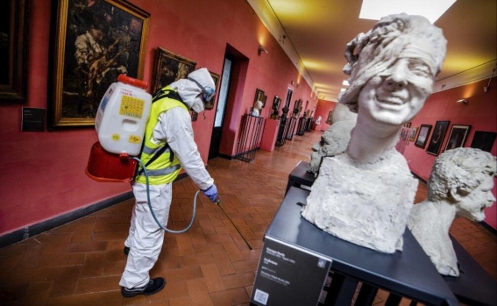 Coronavirus obliga el cierre de museos y altera el calendario del arte