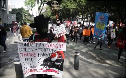 La meta de los antitaurinos: Que no haya corridas de toros en todo México