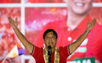 "Bongbong" Marcos, el hijo del exgobernante militar Ferdinand Marcos que trae a la familia de vuelta al poder en Filipinas