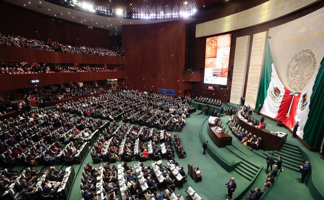 Posicionamiento de los grupos parlamentarios. Foto: Irving Olivares/EL UNIVERSAL