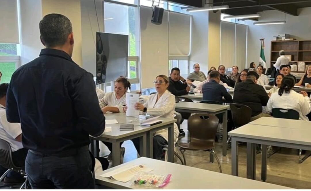 Directores de laboratorios recibieron capacitación para la identificación en nuestro país de drogas sintéticas como el fentanilo. Foto: Especial