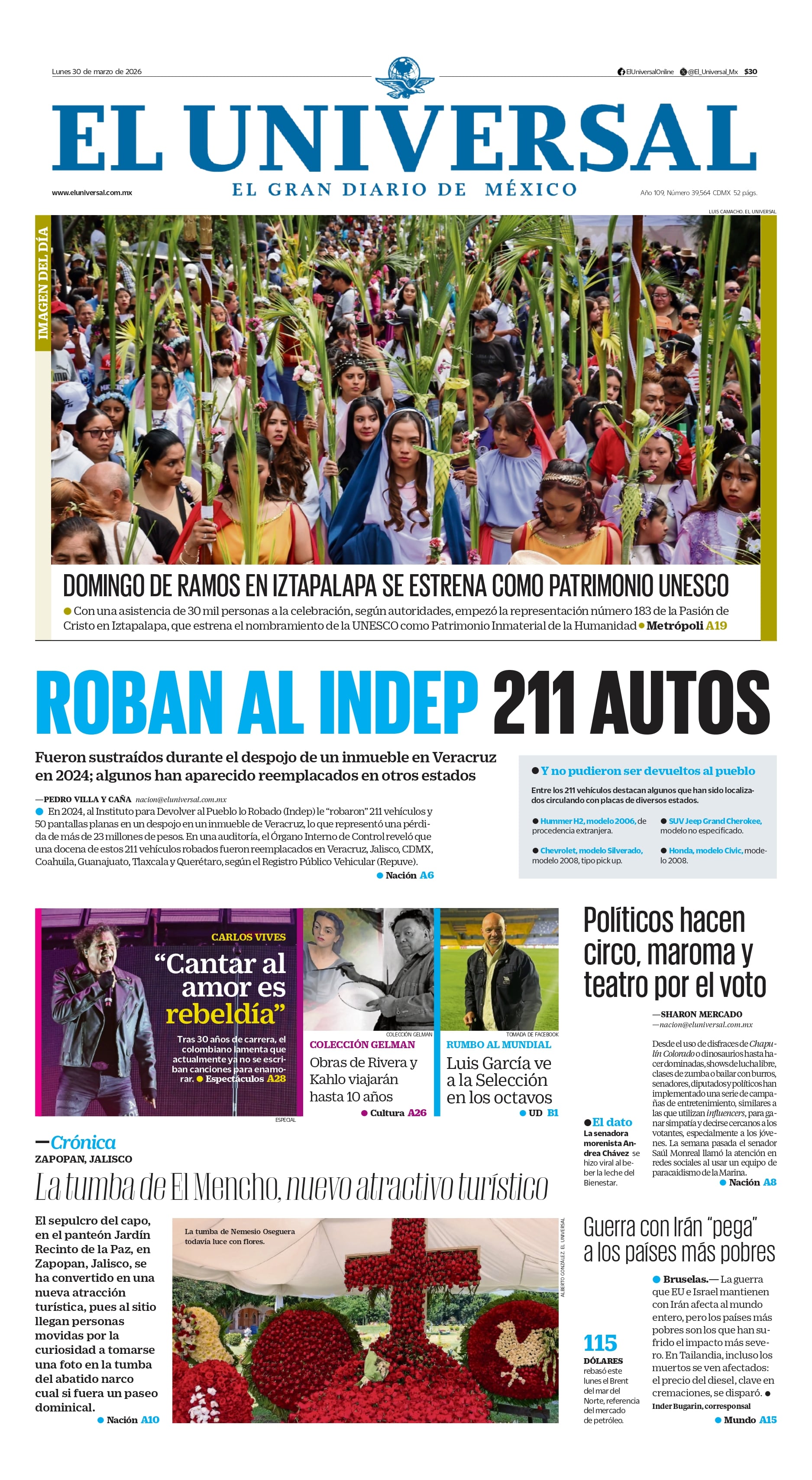 Portada impresa