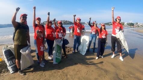 Todo un éxito “Limpiemos México por Un mundo sin residuos” en Acapulco  
