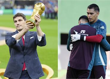 Iker Casillas aconseja a Luis Malagón y a Raúl Rangel rumbo al Mundial de 2026