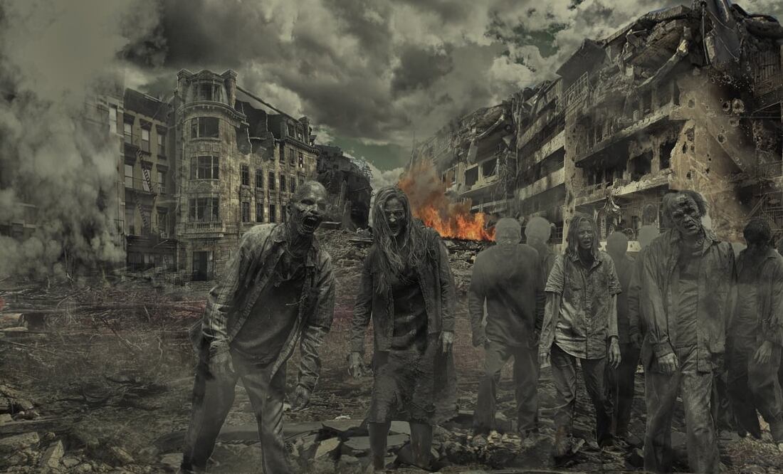 En la edición del Zombie Fest 2022 podrás huir de un ataque y poner a prueba tus habilidades físicas. Foto: Pixabay