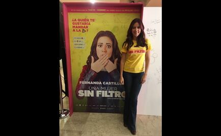 Fernanda Castillo hará comedia en "Una mujer sin filtro"