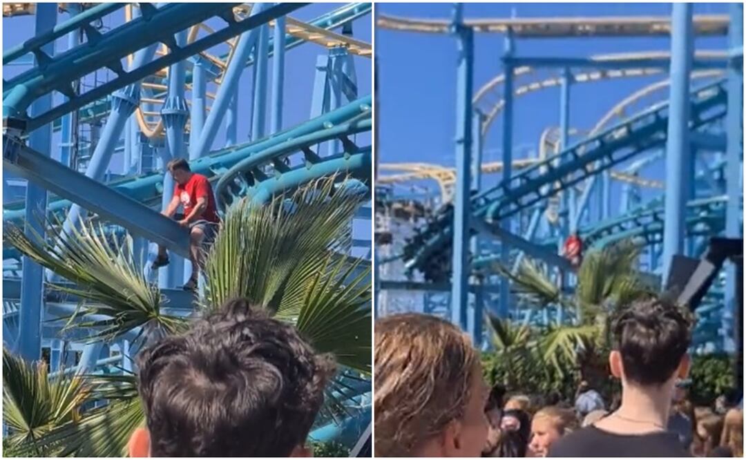 Servicios de emergencia acudieron al parque de diversiones en Estocolmo, Suecia. Foto: Tomada del video