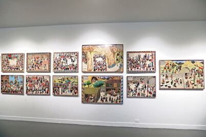 Relatos de violencia, pintados por artesanos en las tablas de Sarhua